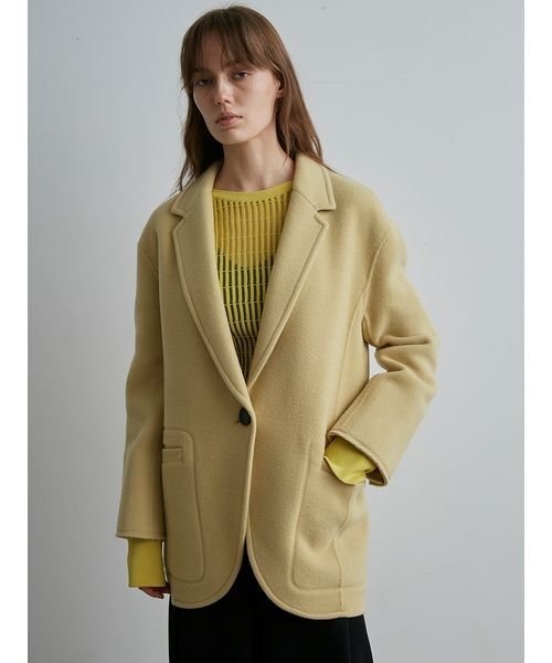 「styling/」 テーラードジャケット 0 イエロー レディース_画像9