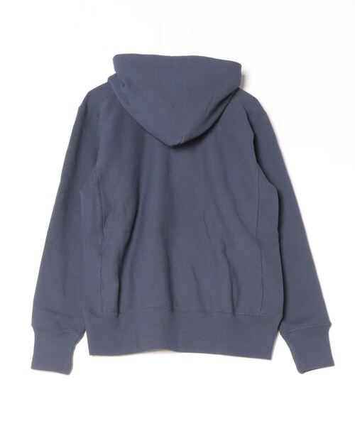 「Champion」 プルオーバーパーカー X-LARGE シルバーグレー メンズの画像