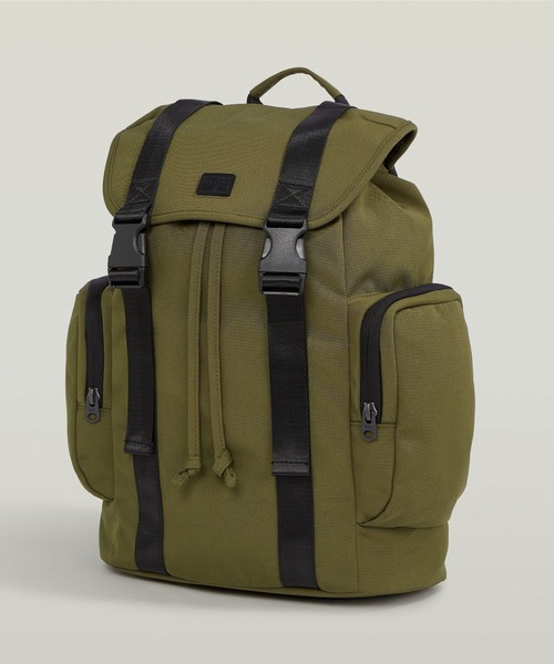 G-STAR RAW 「G-STAR」 リュック ONE SIZE ダークオリーブ メンズ