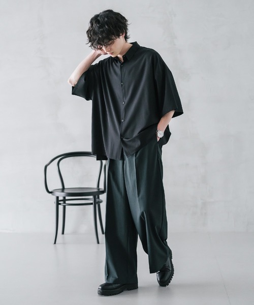 Rocky Monroe（ロッキーモンロー） ワイドパンツ スラックス 接触冷感