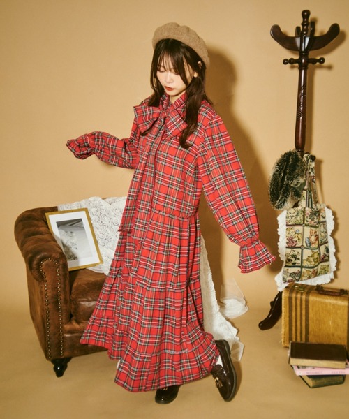 「kutir」 長袖ワンピース MEDIUM ブラック レディース_画像2