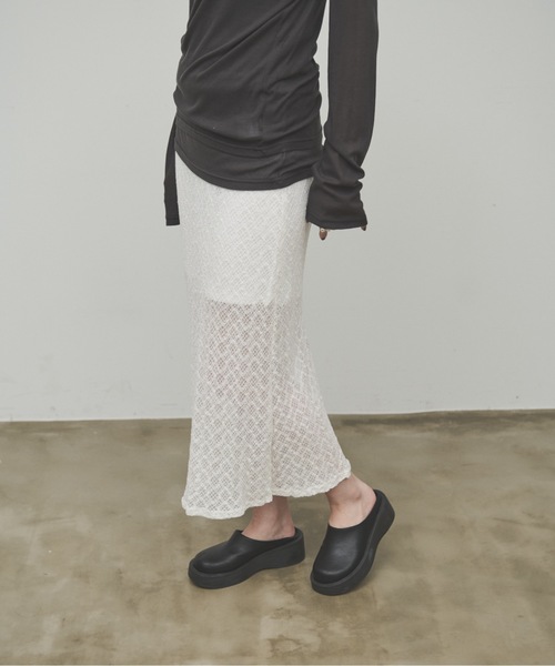 「Lutim by u」 シューズ 22.5cm ブラック レディース_画像8