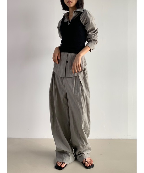「Didot.showroom」 ノースリーブトップス FREE ヘザーグレー レディース_画像7