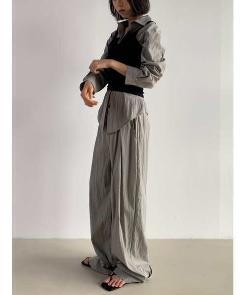 「Didot.showroom」 ノースリーブトップス FREE ヘザーグレー レディース_画像8