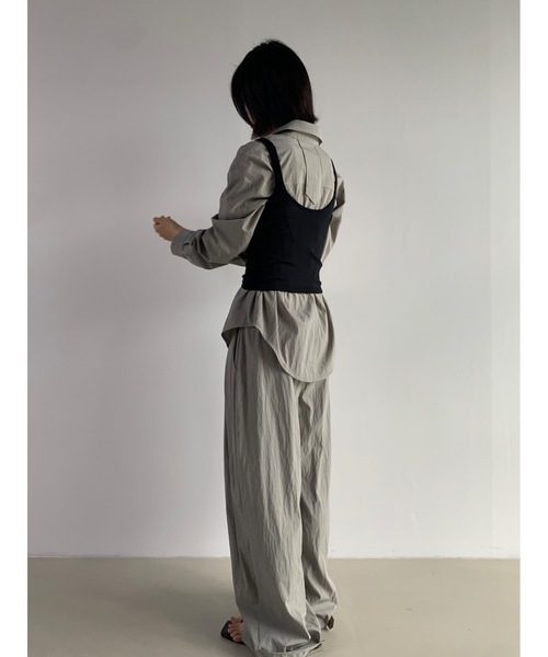 「Didot.showroom」 ノースリーブトップス FREE ヘザーグレー レディース_画像9