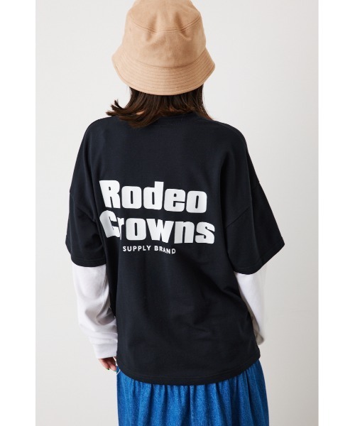 「RODEO CROWNS WIDE BOWL」 長袖カットソー FREE ブラック レディース_画像2