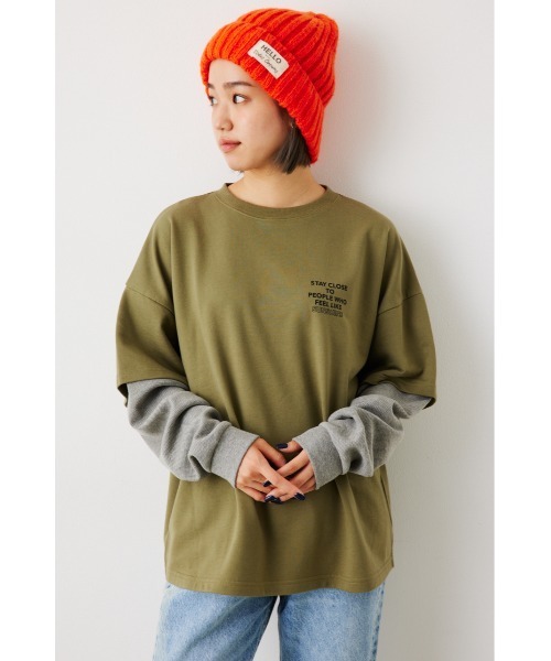 「RODEO CROWNS WIDE BOWL」 長袖カットソー FREE ブラック レディース_画像9