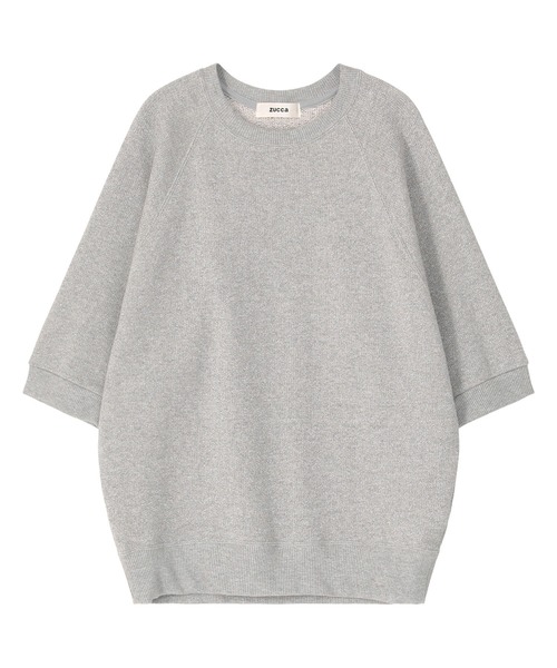 「ZUCCa」 スウェットカットソー M size グレー レディース_画像7
