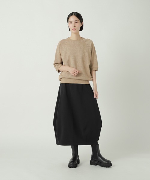「ZUCCa」 スウェットカットソー M size グレー レディース_画像8