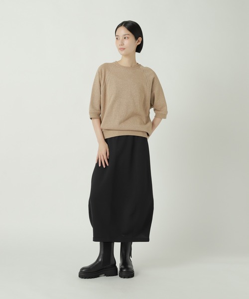 「ZUCCa」 スウェットカットソー M size グレー レディース_画像9