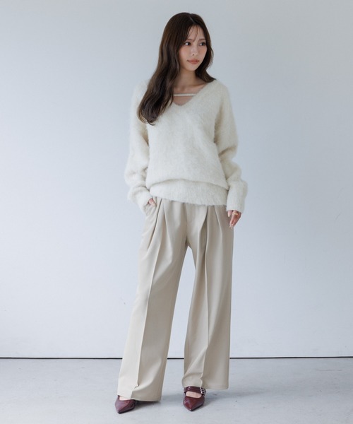 SENEE」 スラックス MEDIUM ブラック レディース : ZOZOTOWN Yahoo!店 