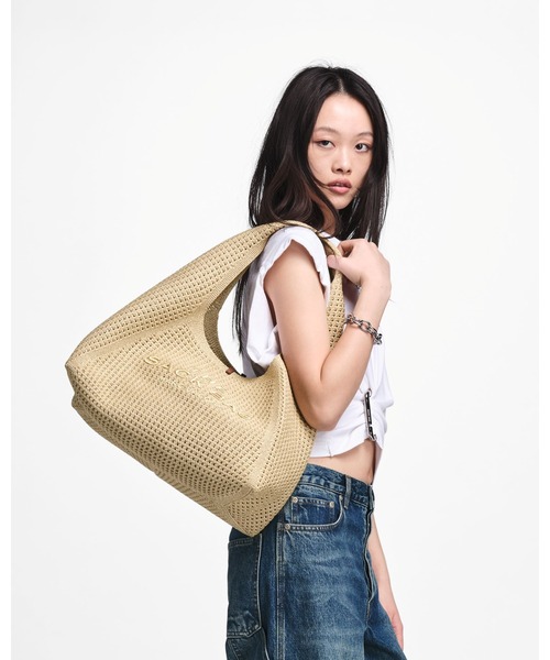 ショルダーバッグ バッグ 「NEW」THE CROCHET SACK BAG/ザ クロシェ サック バッグ レディース メンズの画像