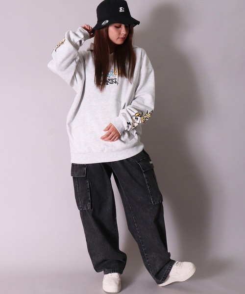 「STARTER BLACK LABEL」 カーゴパンツ MEDIUM インディゴブルー メンズ_画像2