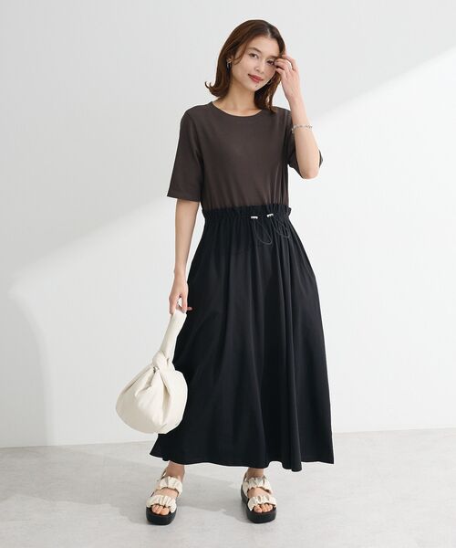 「Green Parks」 「richblue」フラットサンダル L アイボリー レディース_画像3