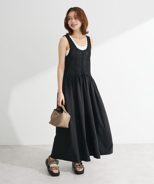 「Green Parks」 「richblue」フラットサンダル L アイボリー レディース_画像4