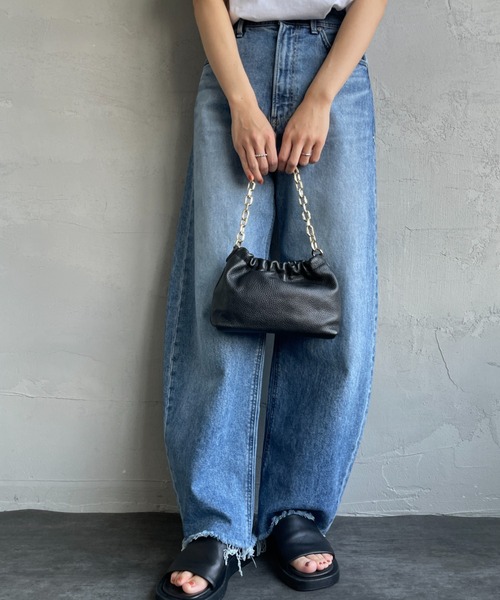 「AULENTTI」 2WAYバッグ F ブラック レディース_画像9