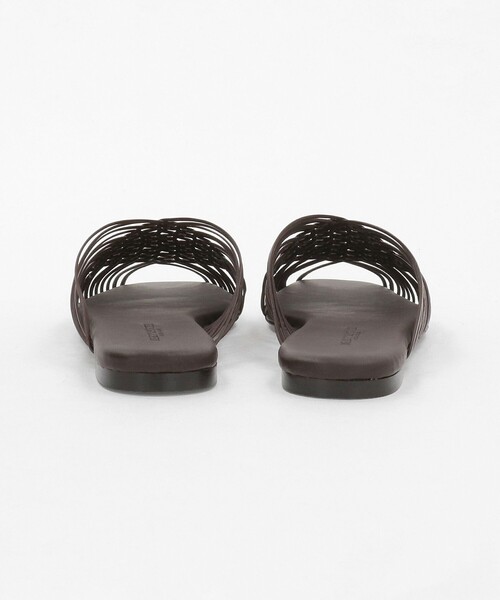 BEAUTY＆YOUTH UNITED ARROWS サンダル レザー ラインメッシュ