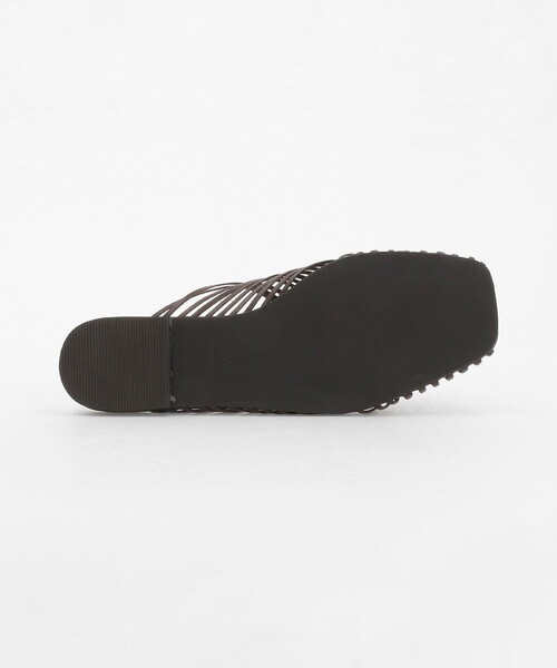 BEAUTY＆YOUTH UNITED ARROWS サンダル レザー ラインメッシュ
