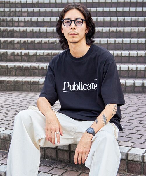 「FFEIN」 半袖Tシャツ MEDIUM ブラック メンズ_画像3