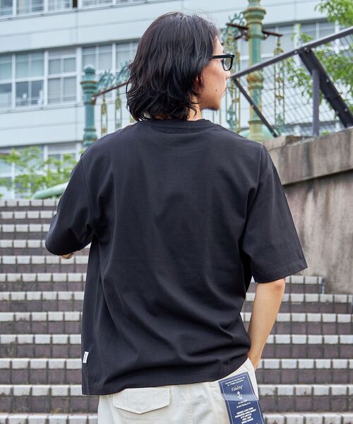「FFEIN」 半袖Tシャツ MEDIUM ブラック メンズ_画像4