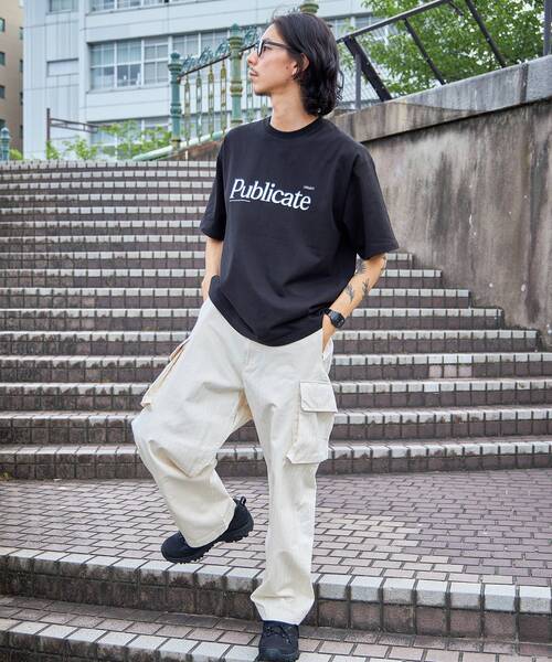 「FFEIN」 半袖Tシャツ MEDIUM ブラック メンズ_画像5
