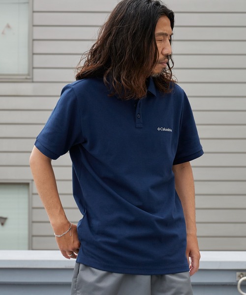 Columbia（コロンビア） ポロシャツ 半袖 カーターリッジピケポロ 半袖 