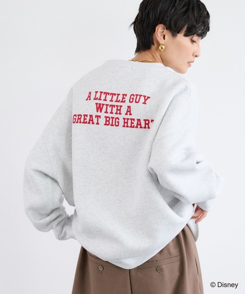 「GOOD ROCK SPEED」 スウェットカットソー「BARNYARDSTORM × Disneyコラボ」 FREE グレー系その他 レディース_画像3