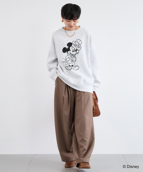 「GOOD ROCK SPEED」 スウェットカットソー「BARNYARDSTORM × Disneyコラボ」 FREE グレー系その他 レディース_画像6