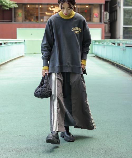 「etsinta」 スカート ONE SIZE ブラウン レディース_画像6