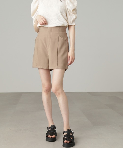 「FREE'S MART」 ショートパンツ MEDIUM ベージュ レディース_画像3