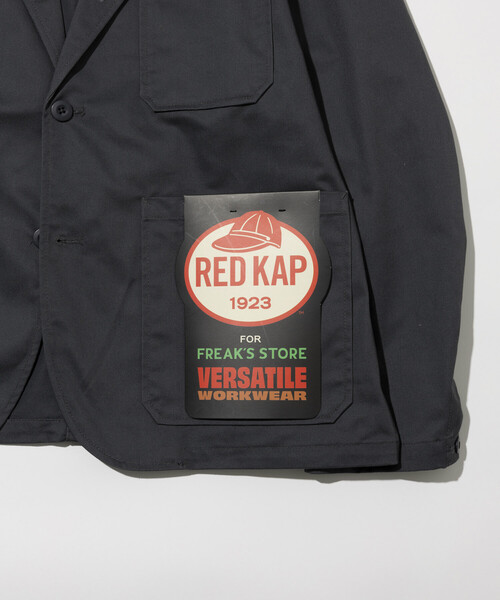 「RED KAP」 ジャケット「FREAK’S STOREコラボ」 MEDIUM チャコールグレー メンズ_画像5
