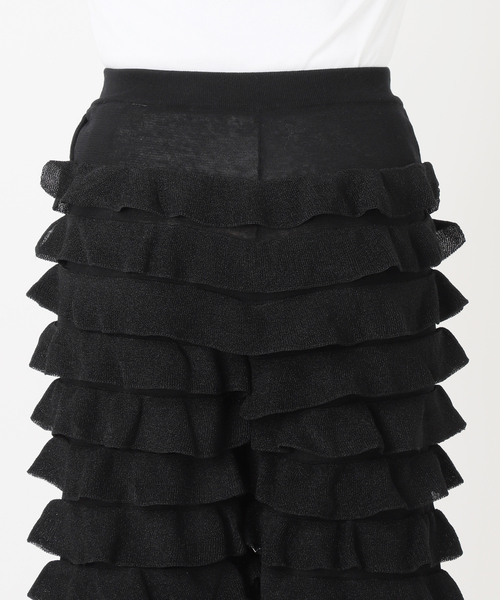 専用　IENA ニットフリルパンツ IENA（イエナ） パンツ フリルニットパンツ レディース : ZOZOTOWN