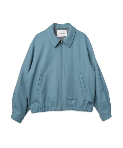CULLNI 22SS ストライプブルゾン CULLNI（クルニ） ブルゾン アウター Signature Melton Asymmetrical