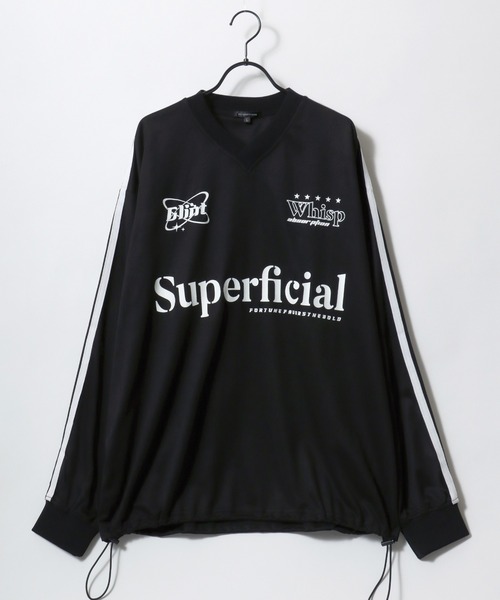 「Lazar」 「suggestion」長袖Tシャツ L ブラック メンズ_画像4