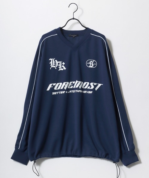 「Lazar」 「suggestion」長袖Tシャツ L ブラック メンズ_画像6
