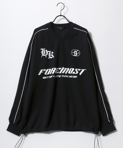 「Lazar」 「suggestion」長袖Tシャツ L ブラック メンズ_画像7