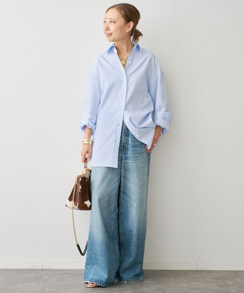 raspail（ラスパイユ） ブラウス シャツ WIDE SHIRT レディース