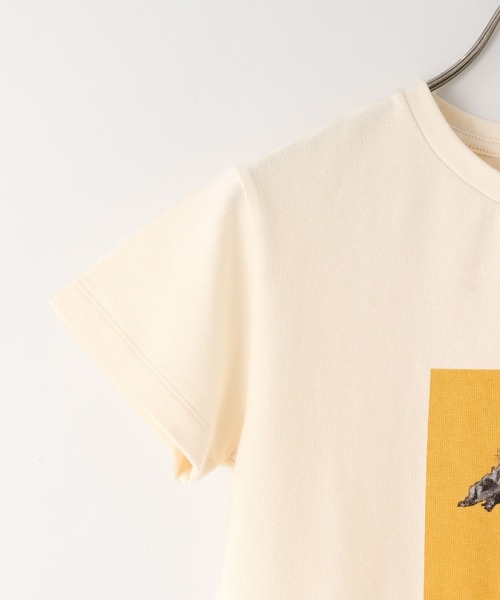「LOWRYS FARM」 半袖Tシャツ FREE アイボリー レディース_画像8
