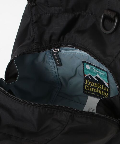 「LeSportsac」 ハンドバッグ「franklinclimbingコラボ」 ONE SIZE ブラック メンズ_画像4
