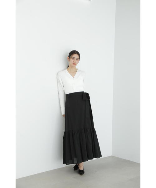 「JILL STUART」 フレアスカート 4 ブラック レディース_画像4