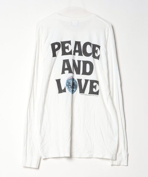 STUSSY（ステューシー） 長袖Tシャツ L ホワイト メンズ : ZOZOTOWN