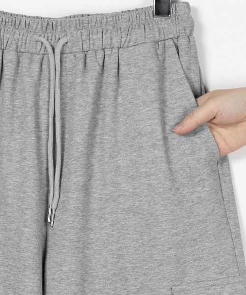 「me+em select」 カーゴパンツ LARGE ブラック レディース_画像6