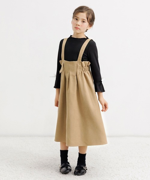 Bee des Bee ジャンパースカート コーデュロイ風ジャンパースカート