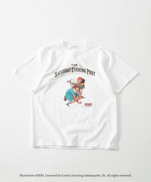【MASTER FRAME】 ツートンキャラメルタル型クルーネックTシャツ MASTER FRAME】 ツートンキャラメルタル型クルーネックTシャツ