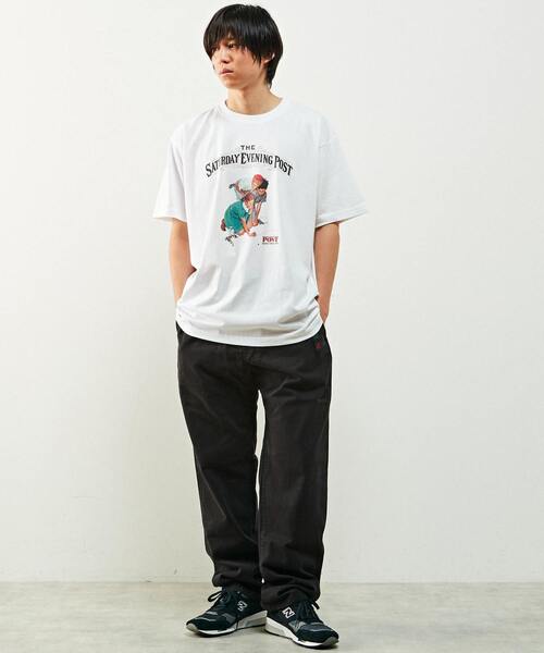 【MASTER FRAME/マスターフレーム】エステルスパンリップルクルーネックTシャツ MEN'S MELROSE｜【MASTER FRAME/マスターフレーム】エステル