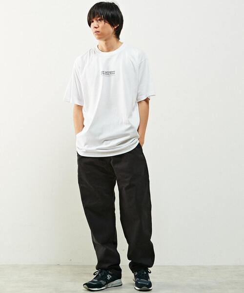 【MASTER FRAME/マスターフレーム】エステルスパンリップルクルーネックTシャツ MEN'S MELROSE｜【MASTER FRAME/マスターフレーム】エステル