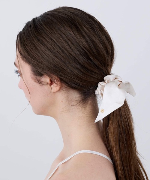 Foo Tokyo（フートウキョウ） ヘアバンド シルクリボンシュシュ 2WAY