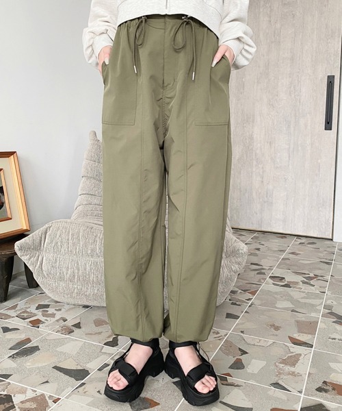 moment+ カーゴパンツ 「累計販売枚数2万枚突破！」すそドロスト