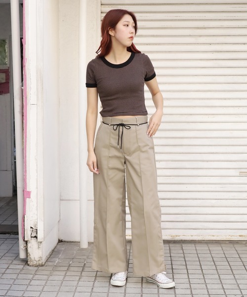 tシャツ Miller/ミラー Prib Cardigan レディース 予約》Miller/ミラー Prib Cardigan（Tシャツ／カットソー）｜U