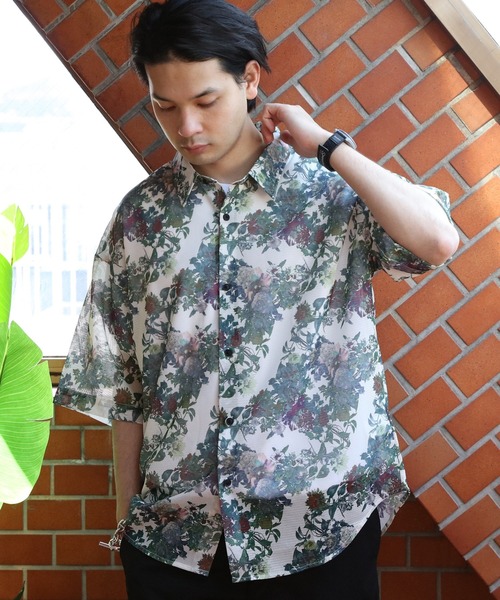 #ꓸENDRECHERIꓸ×ZOZO シャツ ENDRECHERI.（エンドリケリー）の「PLAID OPEN SHIRTS（シャツ
